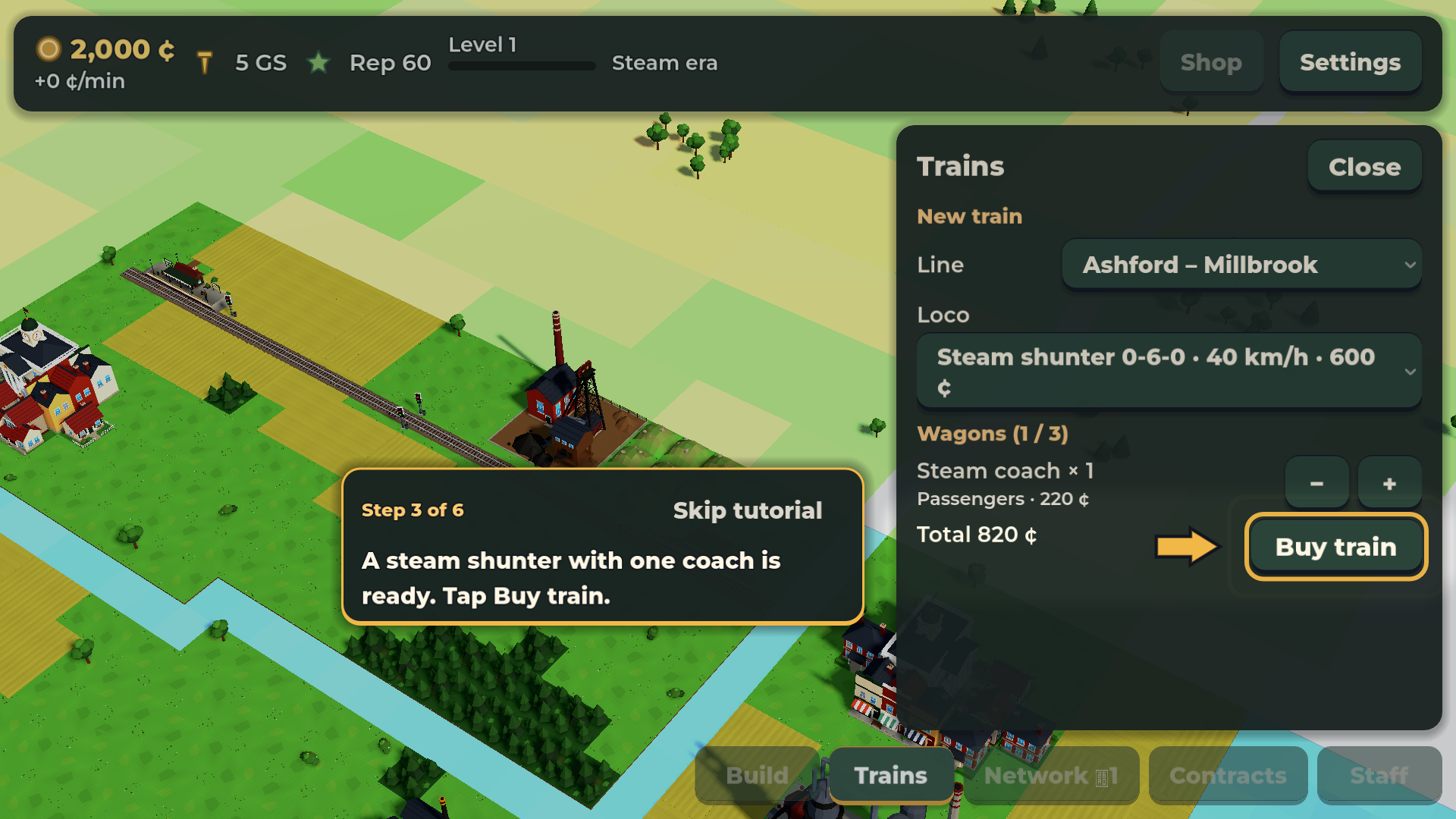 Train Tycoon screenshot 2