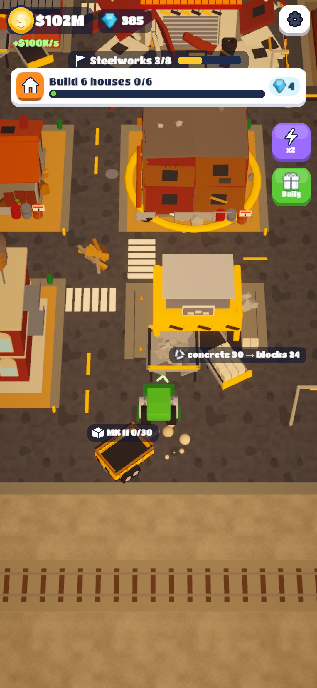 Rubble Rush screenshot 2
