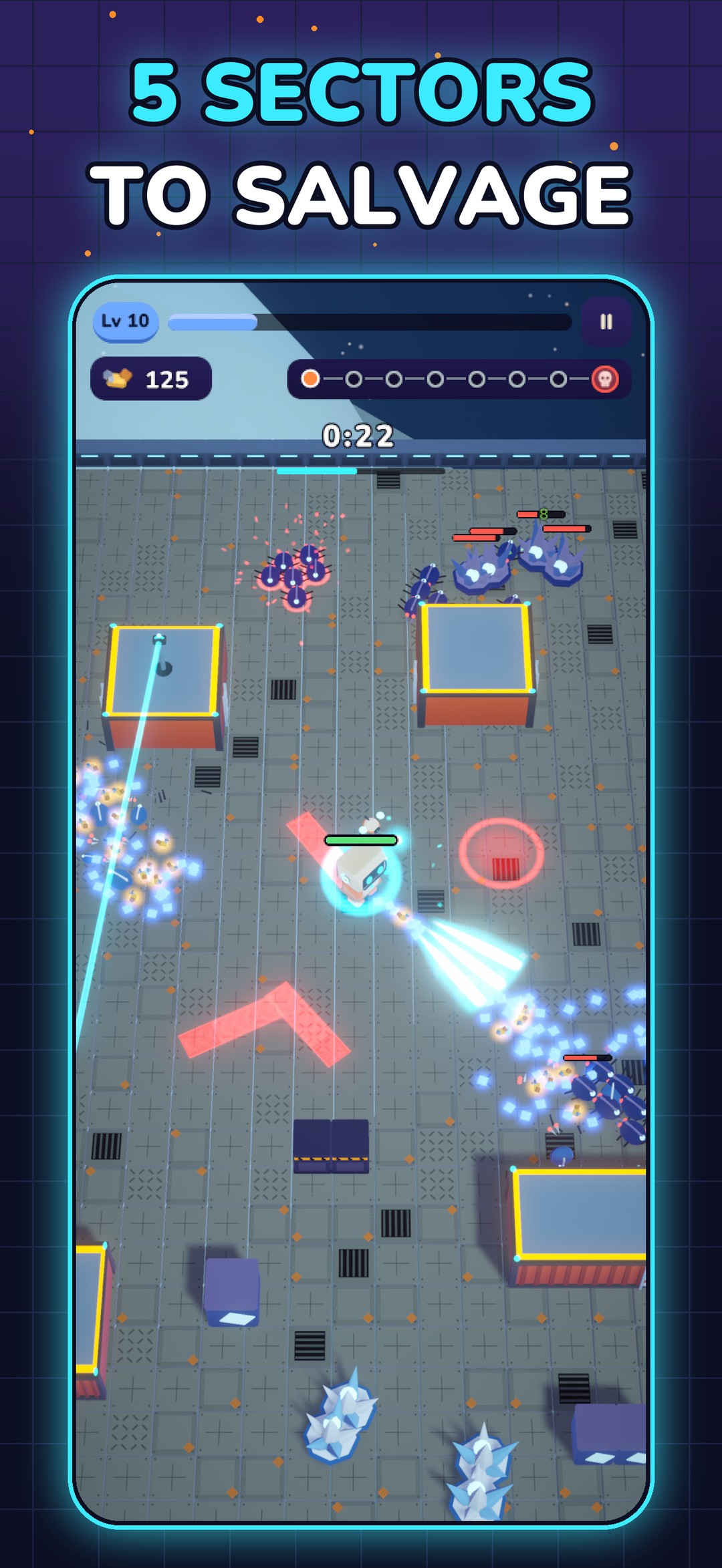 Neon Salvager screenshot 5