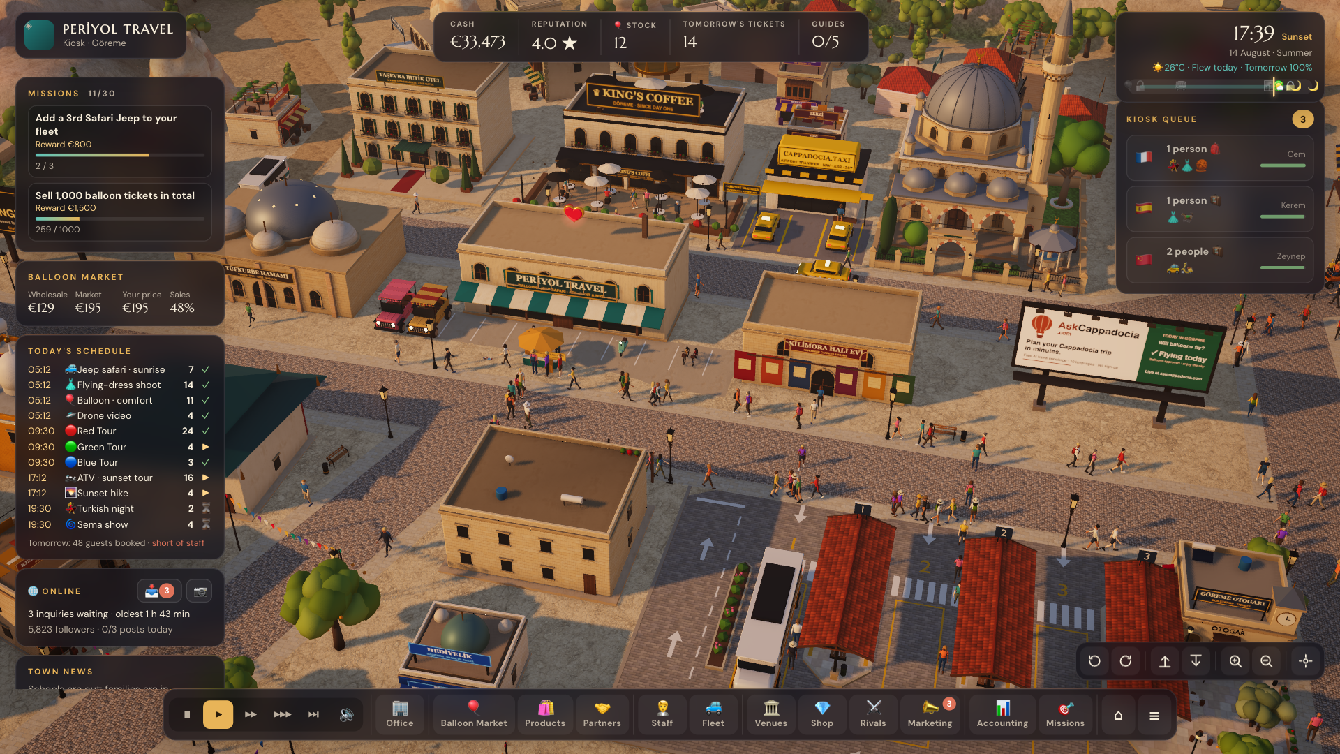 Cappadocia Tycoon screenshot 2