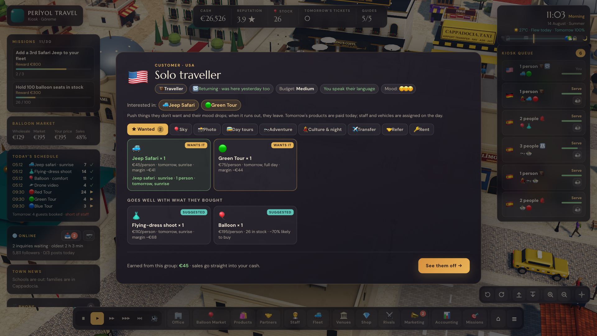 Cappadocia Tycoon screenshot 4