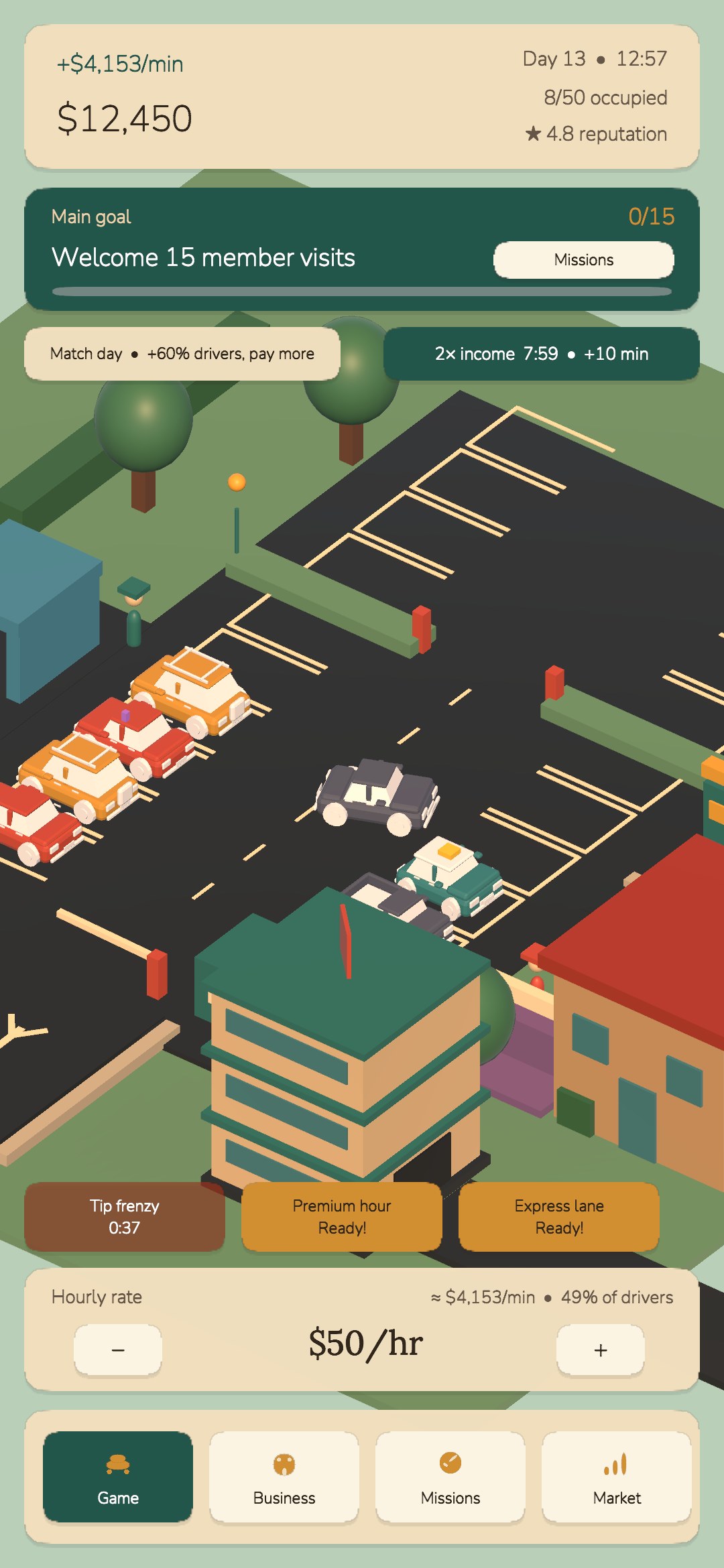 Parking Tycoon screenshot 1
