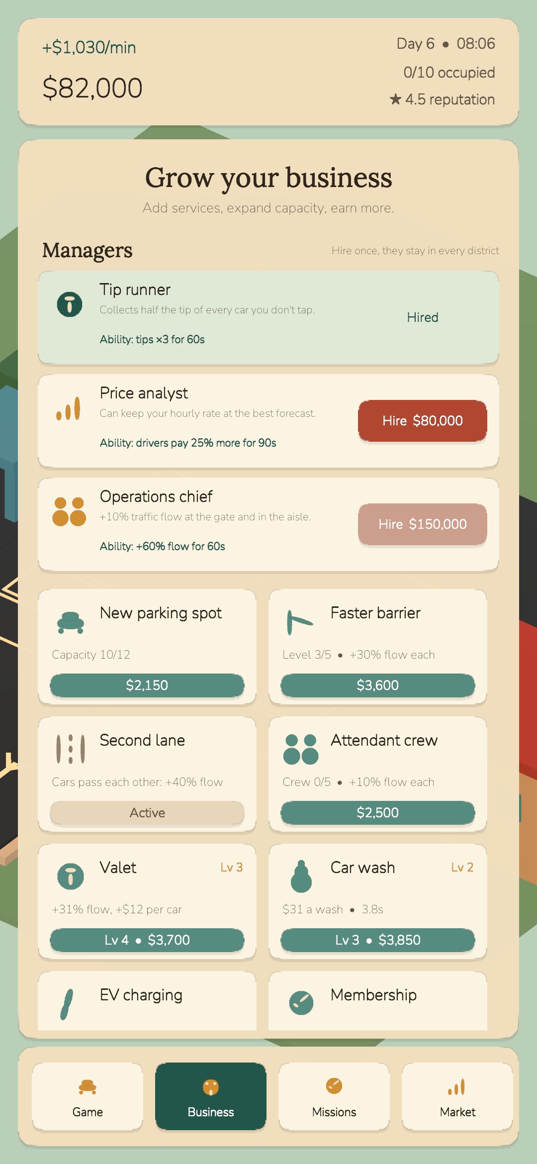 Parking Tycoon screenshot 2