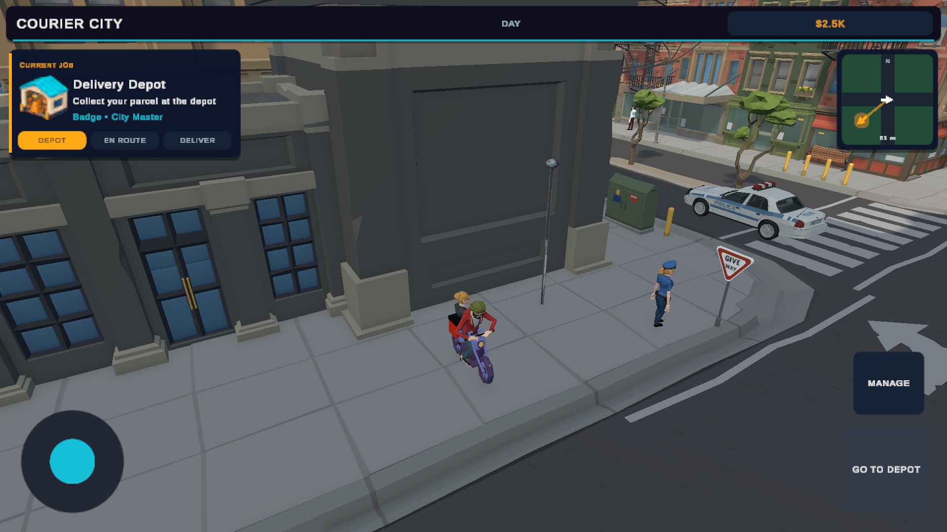 Courier City screenshot 1